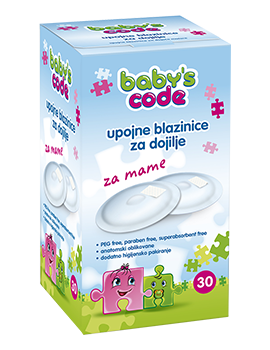 Baby's code upojne blazinice za dojilje